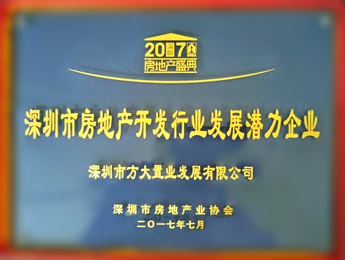 2017 深圳市房地產(chǎn)開(kāi)發(fā)行業(yè)發(fā)展?jié)摿ζ髽I(yè)